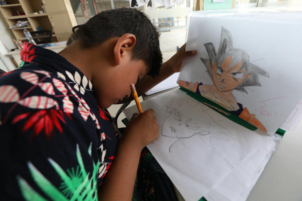 Limo loto lengua Municipalidad de Lima ofrece taller de dibujo manga para niños y  adolescentes | SERPAR - Servicio de Parques de Lima