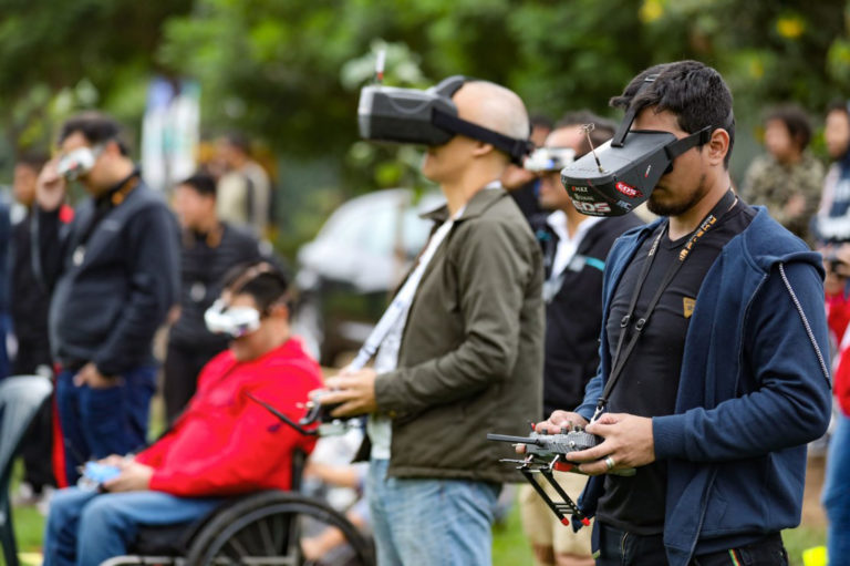 Este fin de semana tendremos la final de carrera de drones