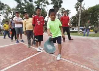 Aprende frontón en los clubes zonales Huáscar, Sinchi Roca y Santa Rosa Escuela de paleta frontón