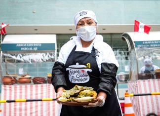 Serpar presenta feria gastronómica en club zonal Lloque Yupanqui Feria gastronómica Sazón y Sabor Peruano