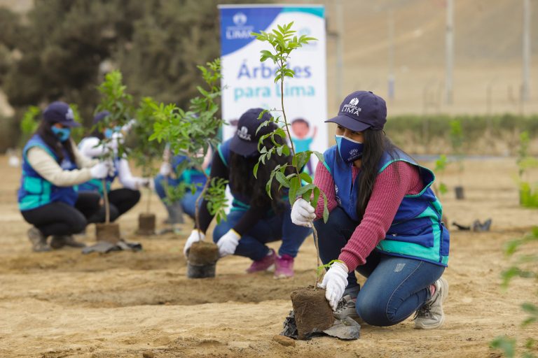 Serpar y Municipio de Santa María del Mar iniciaron la plantación de mil árboles