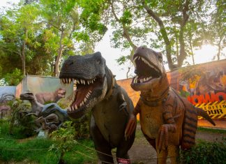 Mundo jurásico llega a nuestro club zonal Huáscar Aventura jurásica en el club zonal Huáscar