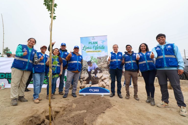 Serpar entregó 3 mil árboles para Cruzada Verde y Perú Limpio en Manchay