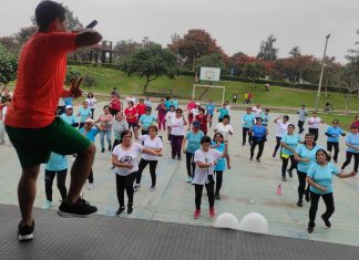 Adultos mayores celebraron su día en los clubes y parques metropolitanos de Serpar Adultos mayores se ejercitaron en los clubes metropolitanos