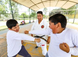 Inscríbete en las escuelas deportivas y culturales de Serpar en noviembre Escuela deportiva de Taekwondo