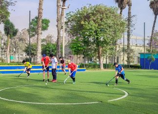Aprende a jugar hockey sobre césped en el Club Metropolitano Sinchi Roca Taller gratuito de hockey sobre césped en el Club Metropolitano Sinchi Roca