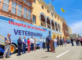 Presidente de SERPAR Dr. Luis Molina participó de inauguración de Vet Sol itinerante Vet Sol itinerante