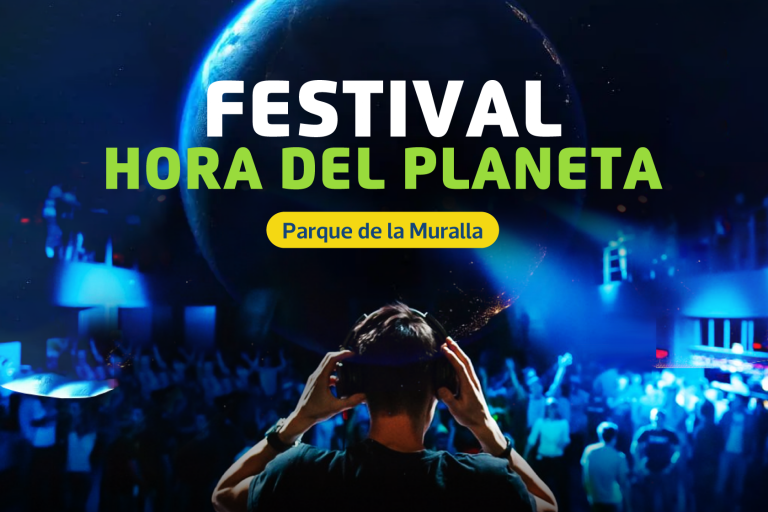 Vive el festival de la Hora del Planeta en el Parque de la Muralla