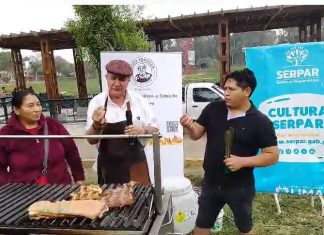 Papitos celebraron su día con clase maestra de parrillas en el Club Metropolitano Huáscar Clase maestra de parrillas