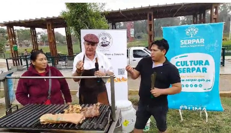 Papitos celebraron su día con clase maestra de parrillas en el Club Metropolitano Huáscar