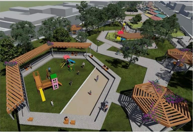 El alcalde de Lima inicia la transformación del Parque Alameda Unión en Manchay