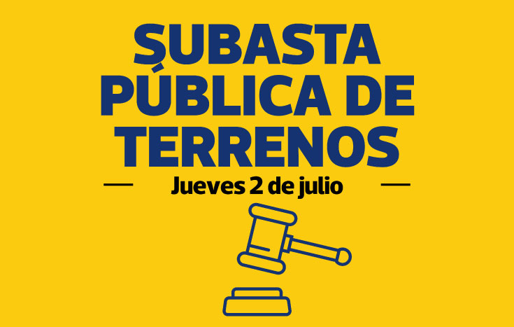 Subasta pública N° 001-2026 (Segunda Convocatoria)